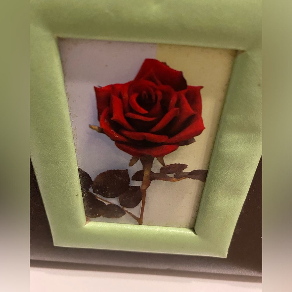 Hand Painted Vintage Jewelry Box: 12x5x4 - Picture 4 of 12
